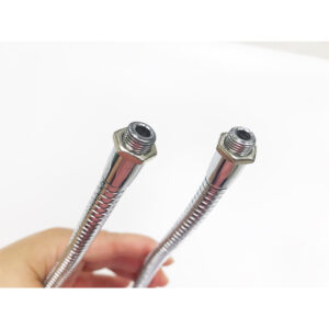 金屬軟管_長度60cm；外徑10mm；兩端M10*1mm牙長8mm